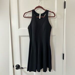 Lululemon Court Crush Tennis Dress Black Size 8 Excellent condition